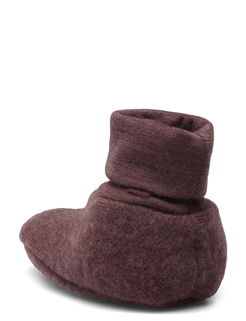 Fixoni - Footies - single layer - babystrikstøvler - huckleberry melange - 2