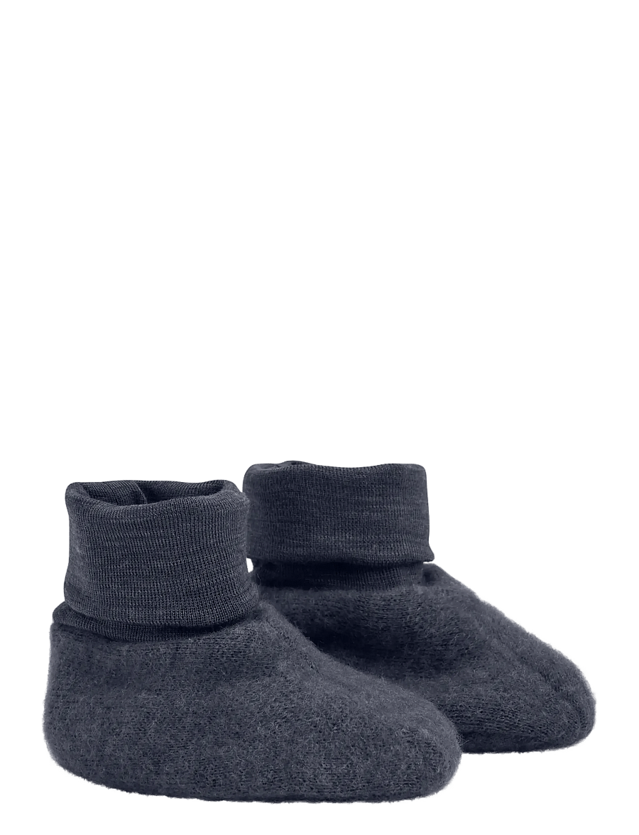 Fixoni - Footies - single layer - baby booties - odyssey gray melange - 0