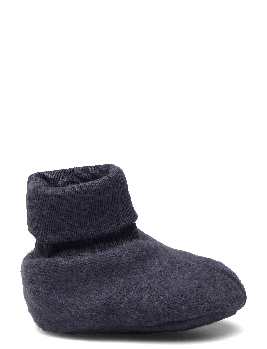 Fixoni - Footies - single layer - baby booties - odyssey gray melange - 1