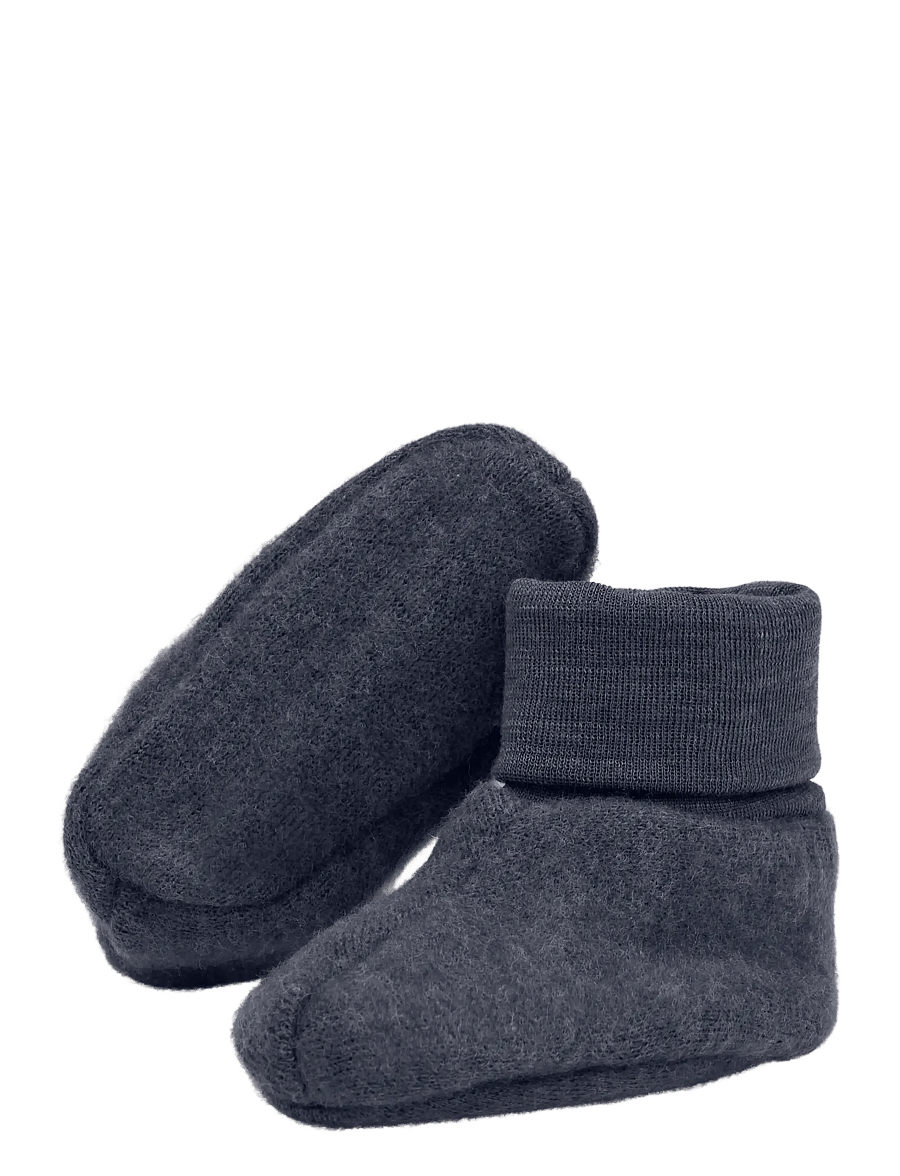 Fixoni - Footies - single layer - baby booties - odyssey gray melange - 2