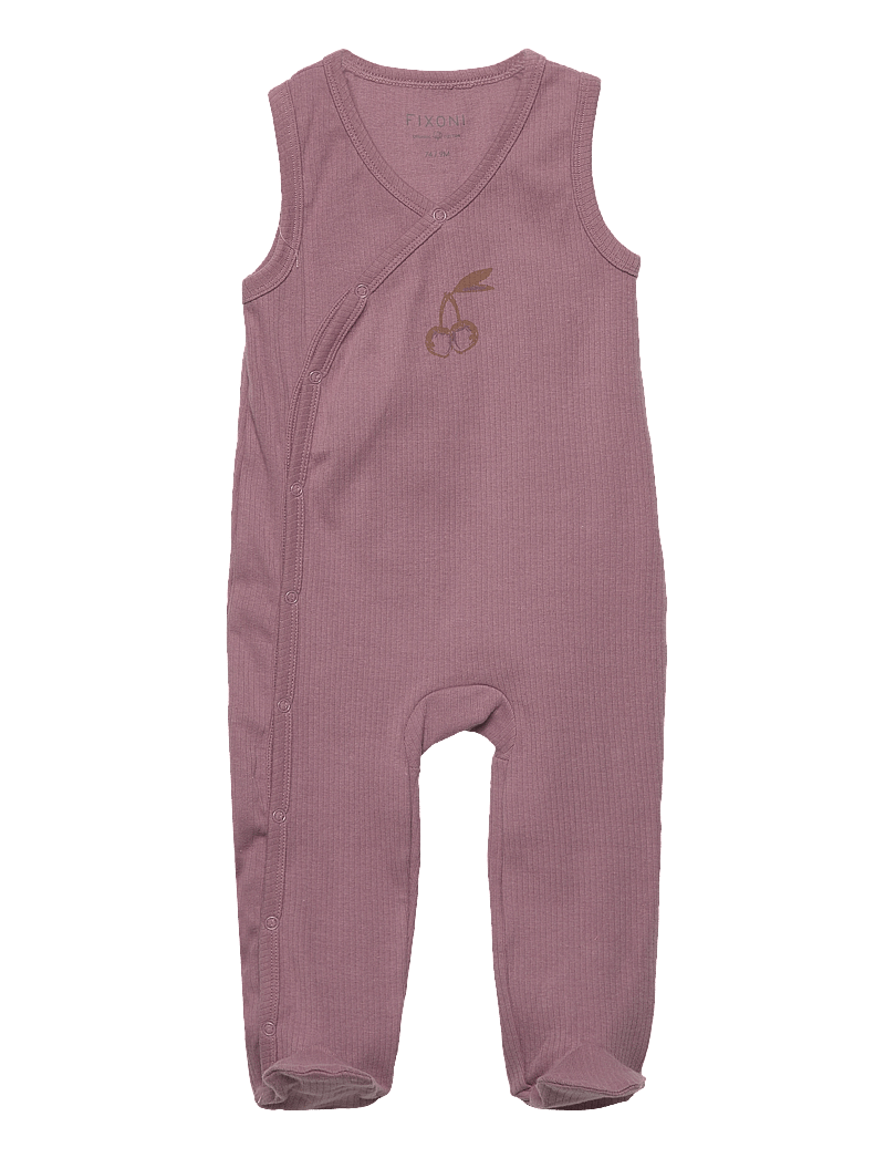 Fixoni - Body LS w.Romper - sets mit body - hushed violet - 2