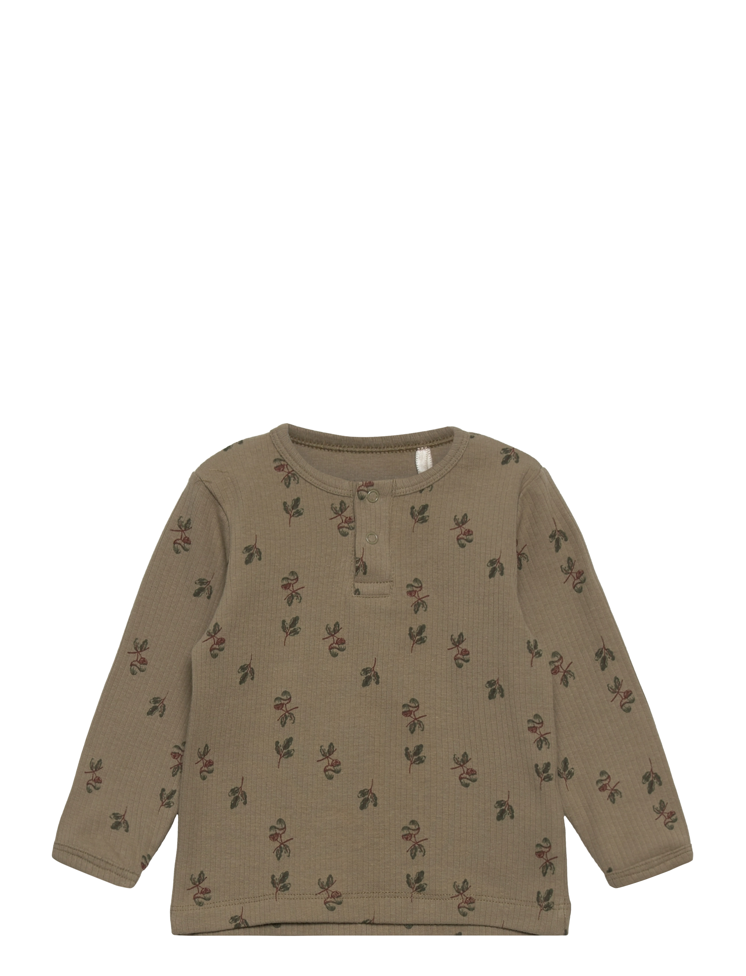 Fixoni Blouse LS w. AOP - Boys - 4 for 3 - MERMAID / green