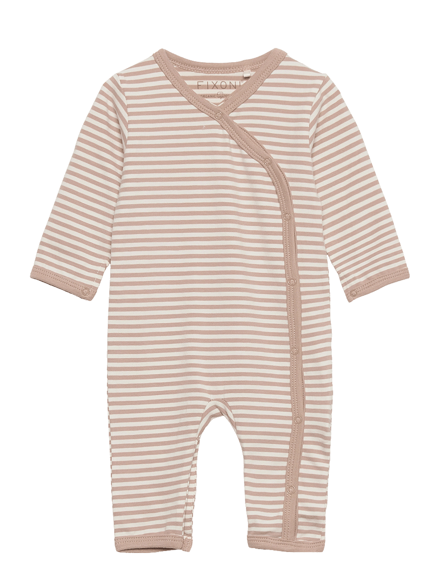 Fixoni - Wholesuit Y/D Stripe - pikkade varrukatega - stucco - 0
