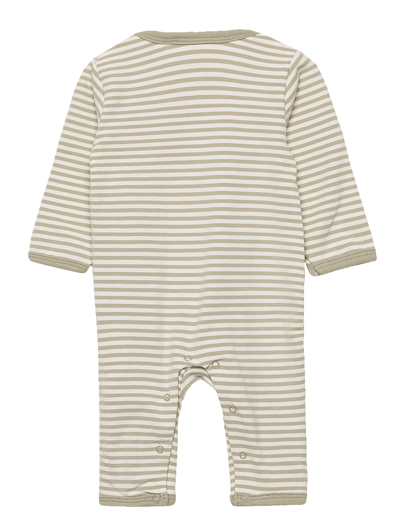 Fixoni - Wholesuit Y/D Stripe - long-sleeved - tea - 1