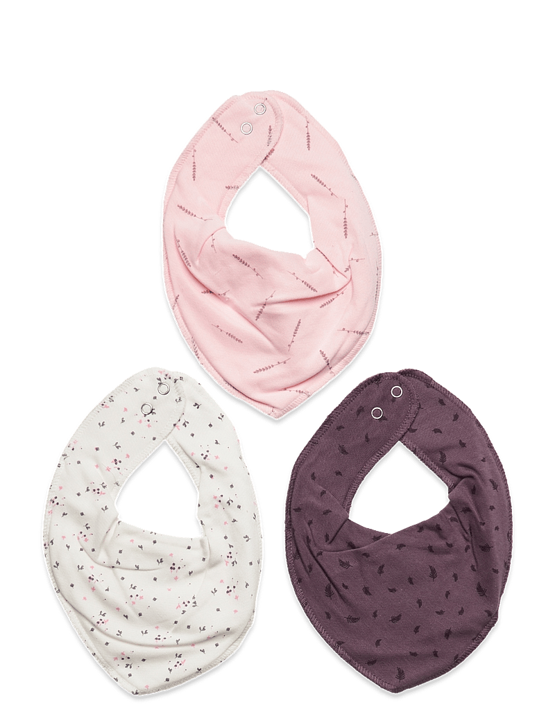 Fixoni - Bandana Bibs 3-pack - dry bibs - rose - 0