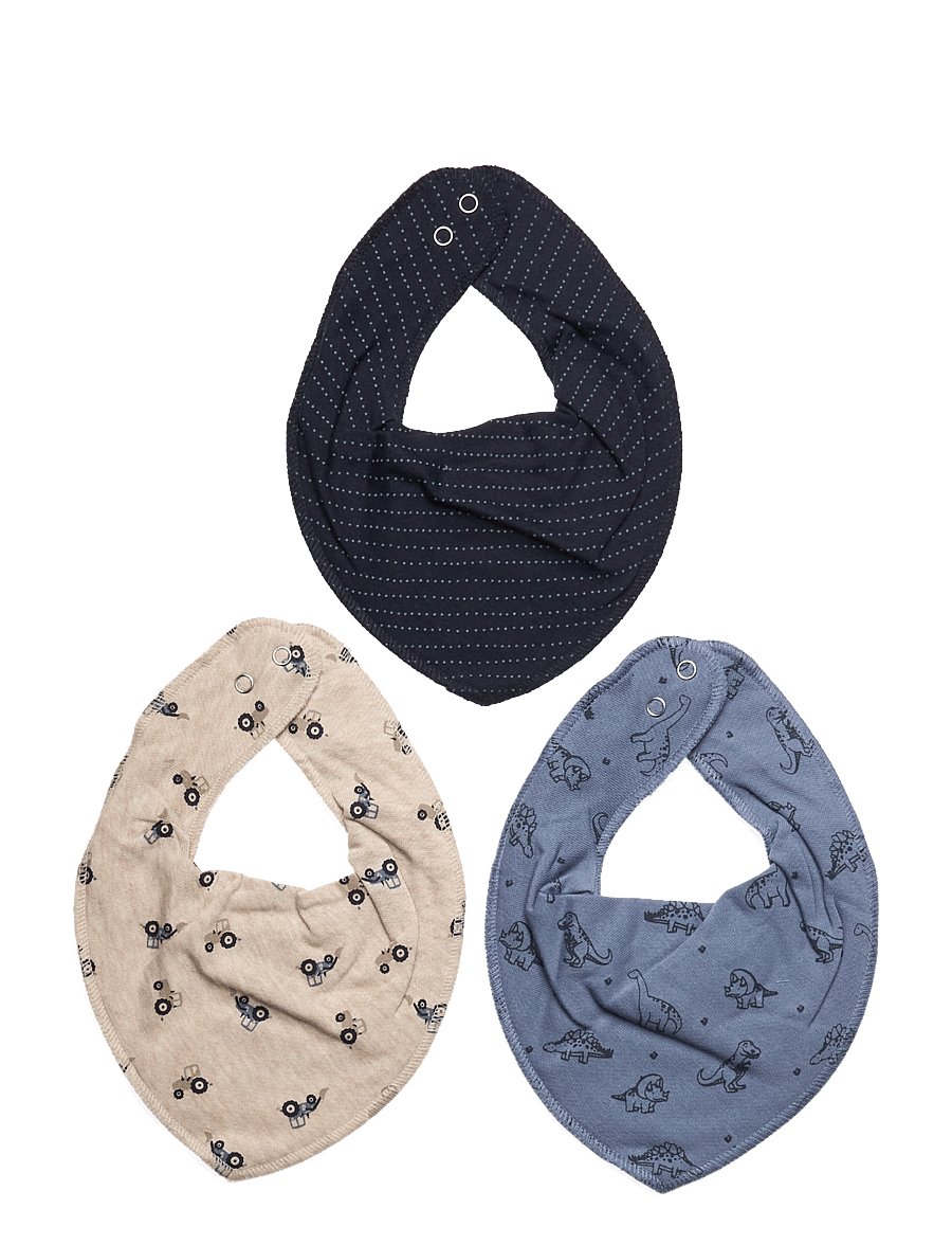 Fixoni - Bandana Bibs 3-pack - lätzchen - dark navy - 0