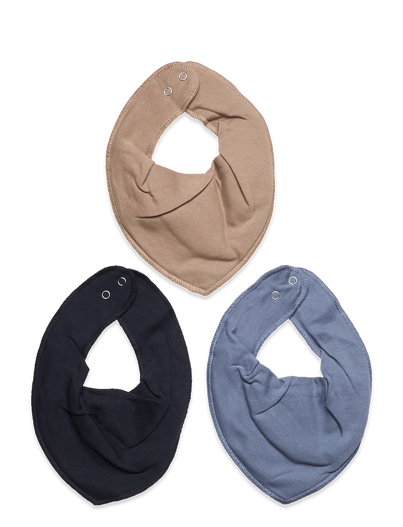 Fixoni - Bandana Bibs 3-pack - die niedrigsten preise - dark navy - 0