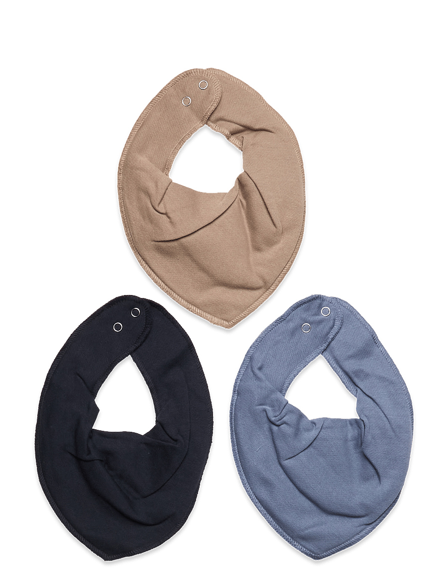Fixoni - Bandana Bibs 3-pack - dregglisar - dark navy - 0