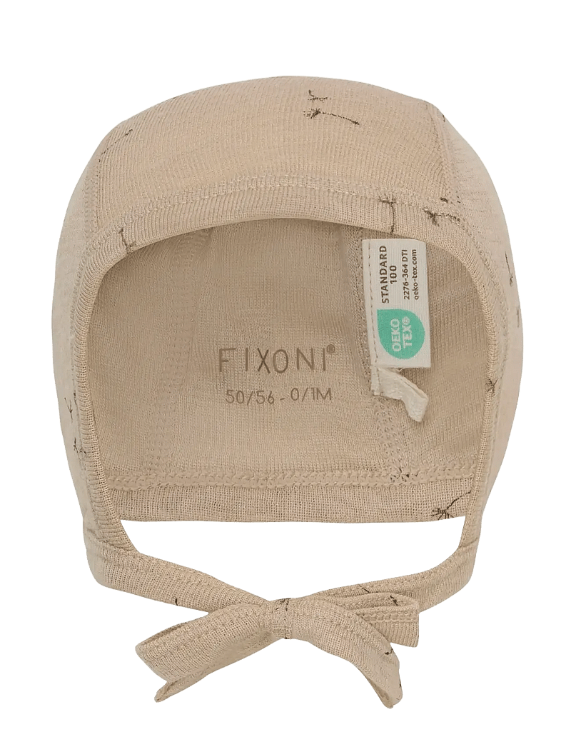 Fixoni - Helmet - single layer - babymützen - light taupe - 1