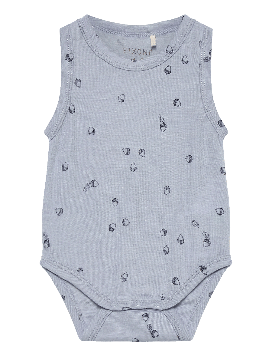 Fixoni - Body NS - base layer baby - blue fog - 0