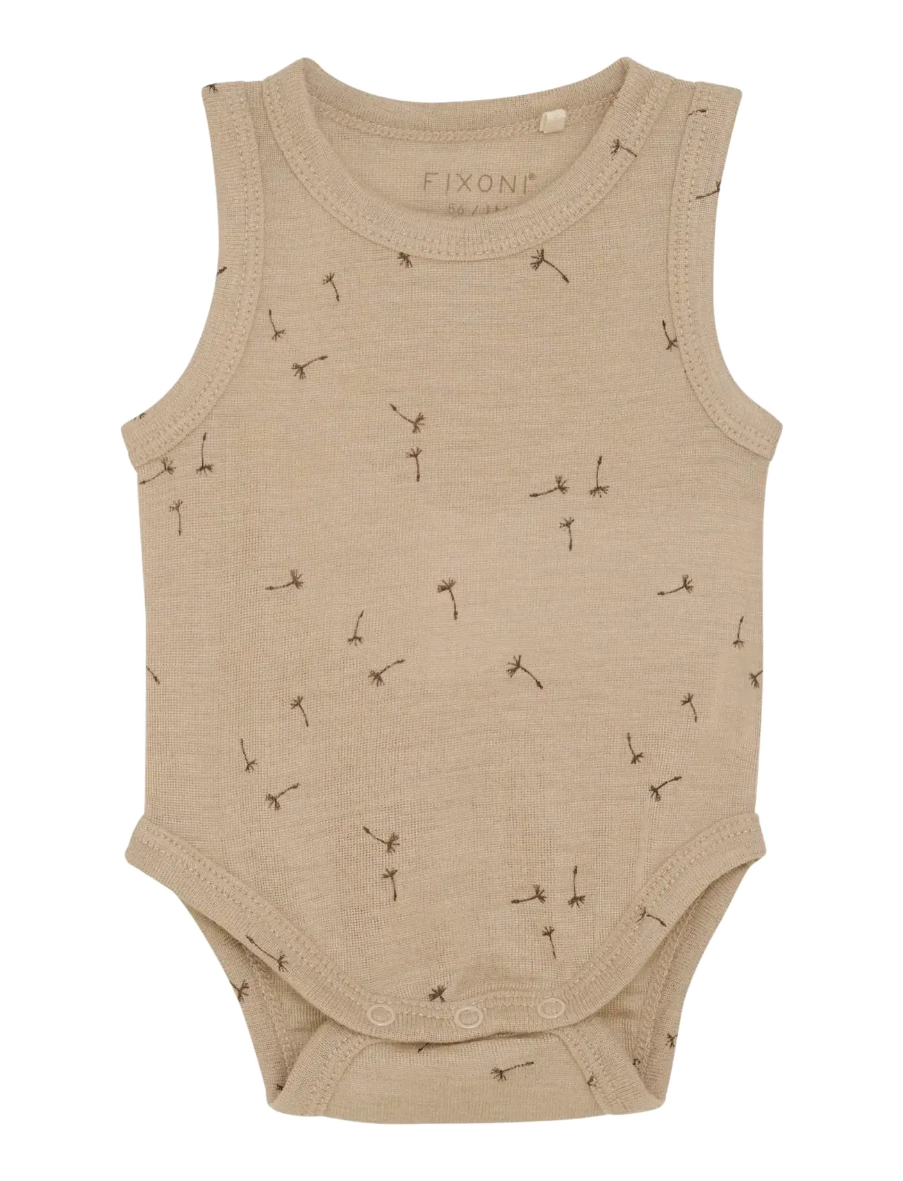 Fixoni Body Ns, 68, Bodys, Beige - Sleeveless Kinder