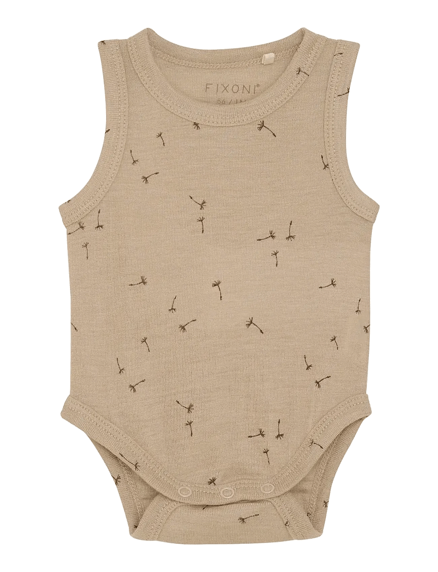 Fixoni - Body NS - base layer baby - light taupe - 0