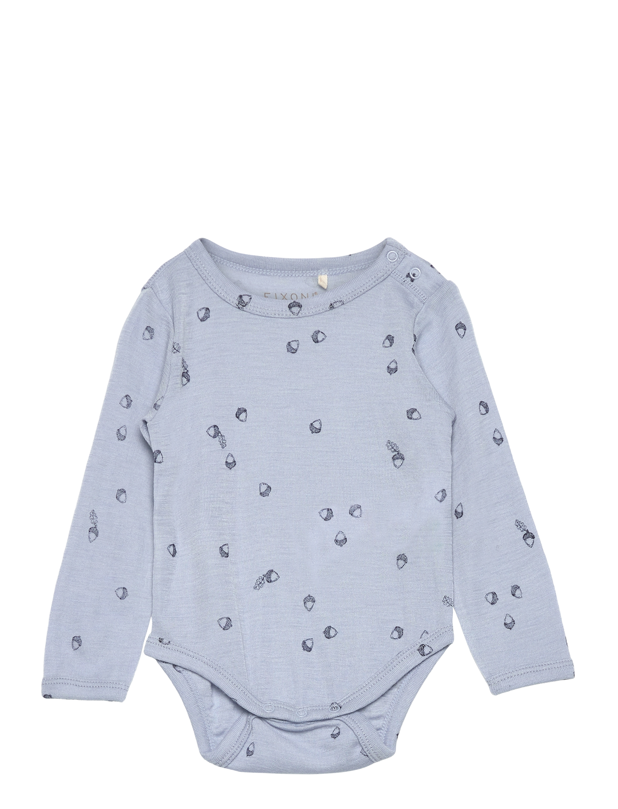 Fixoni Body Ls, 62, Bodys, Blau - Long-sleeved, Kinder