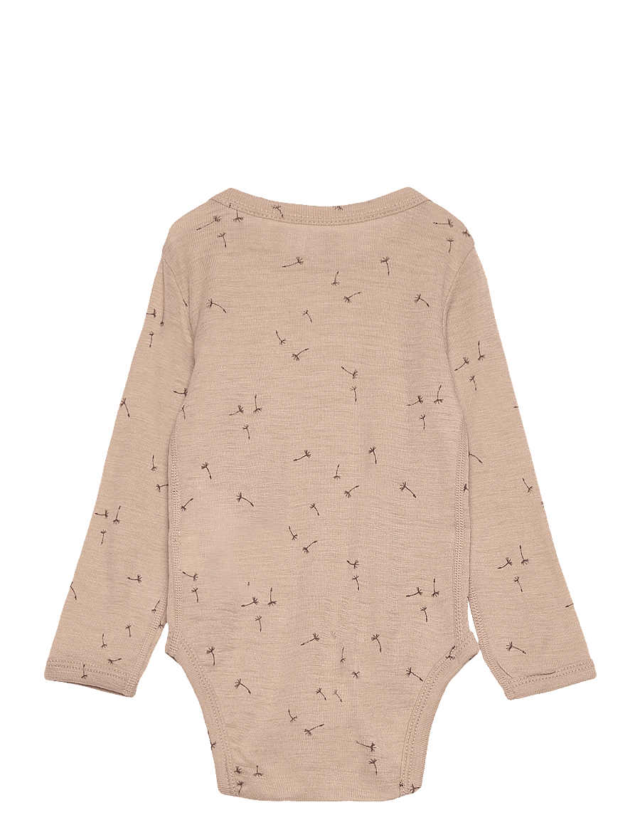 Fixoni - Body LS - underställ baby - light taupe - 1