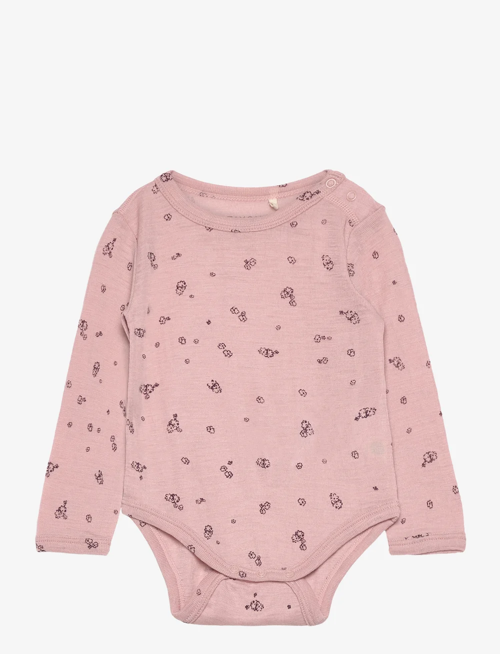 Fixoni - Body LS - base layer baby - pale mauve - 0