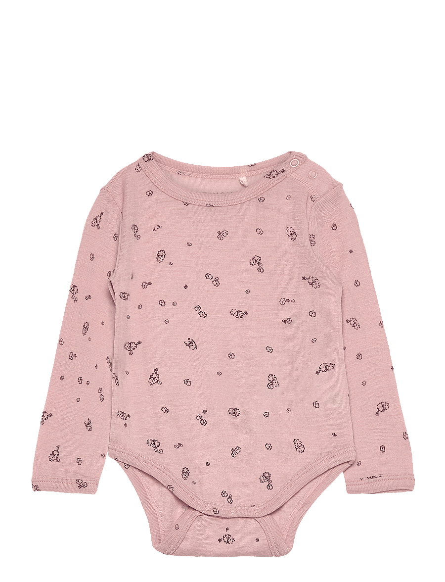 Fixoni - Body LS - base layer baby - pale mauve - 0
