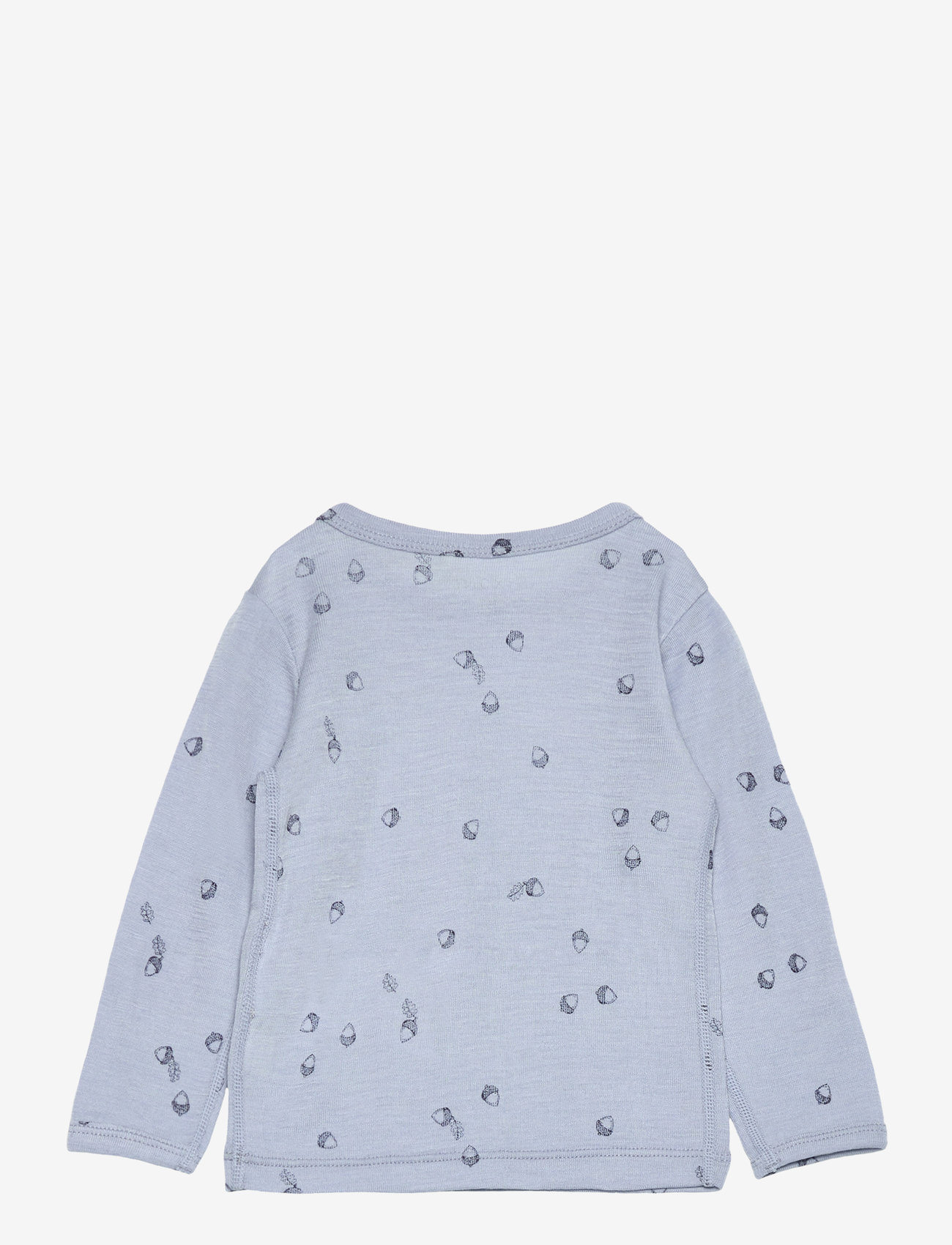 Fixoni - Blouse LS - långärmade t-shirts - blue fog - 1