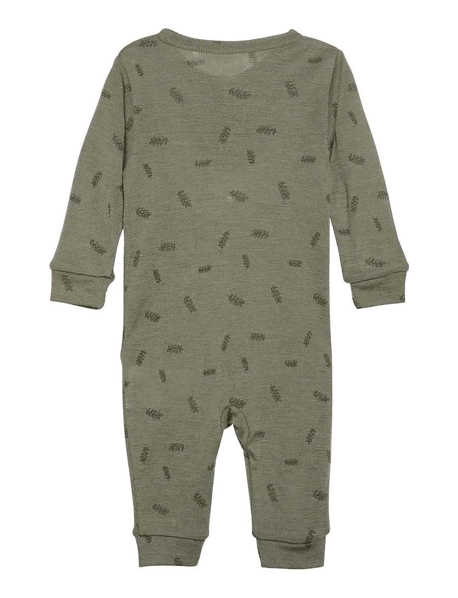 Fixoni - Jumpsuit - underställ baby - deep lichen green - 1