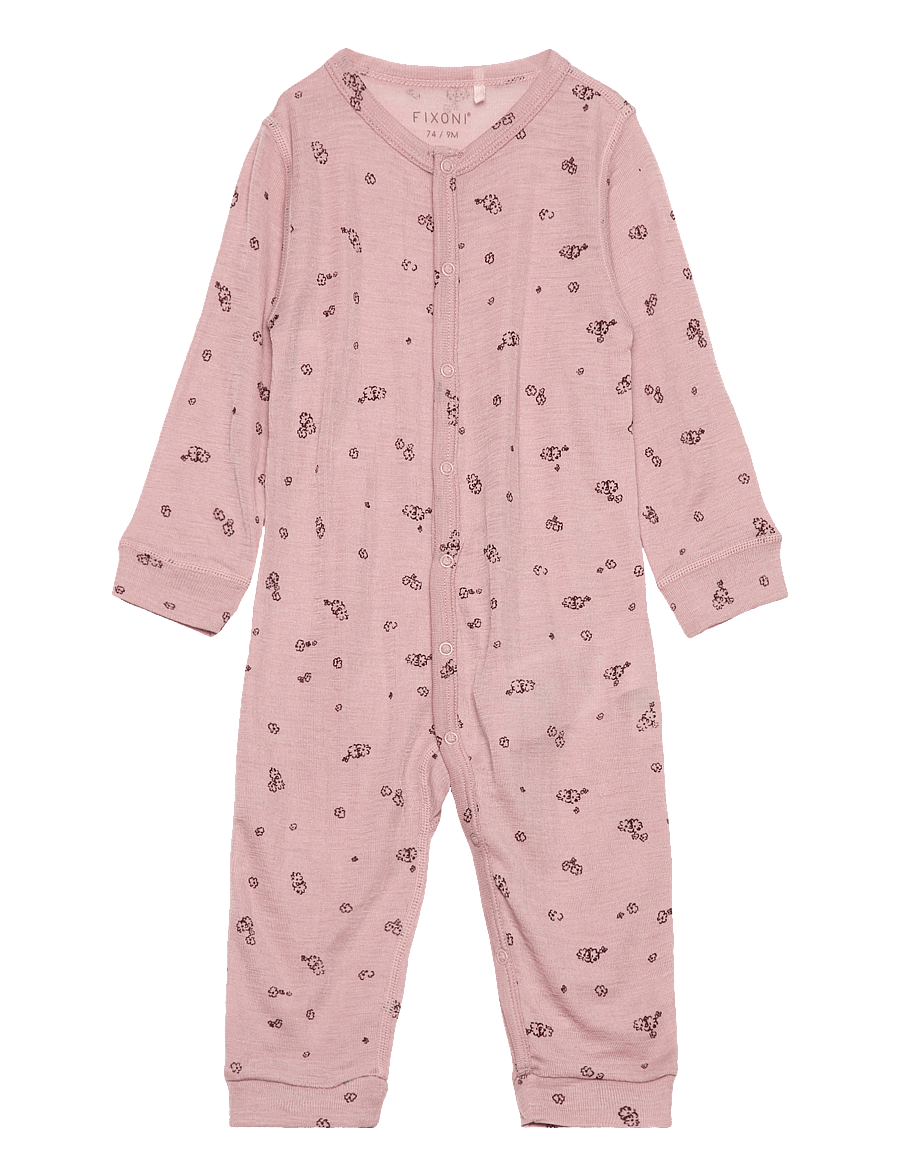 Fixoni - Jumpsuit - funkionsunterwäsche - baby - pale mauve - 0