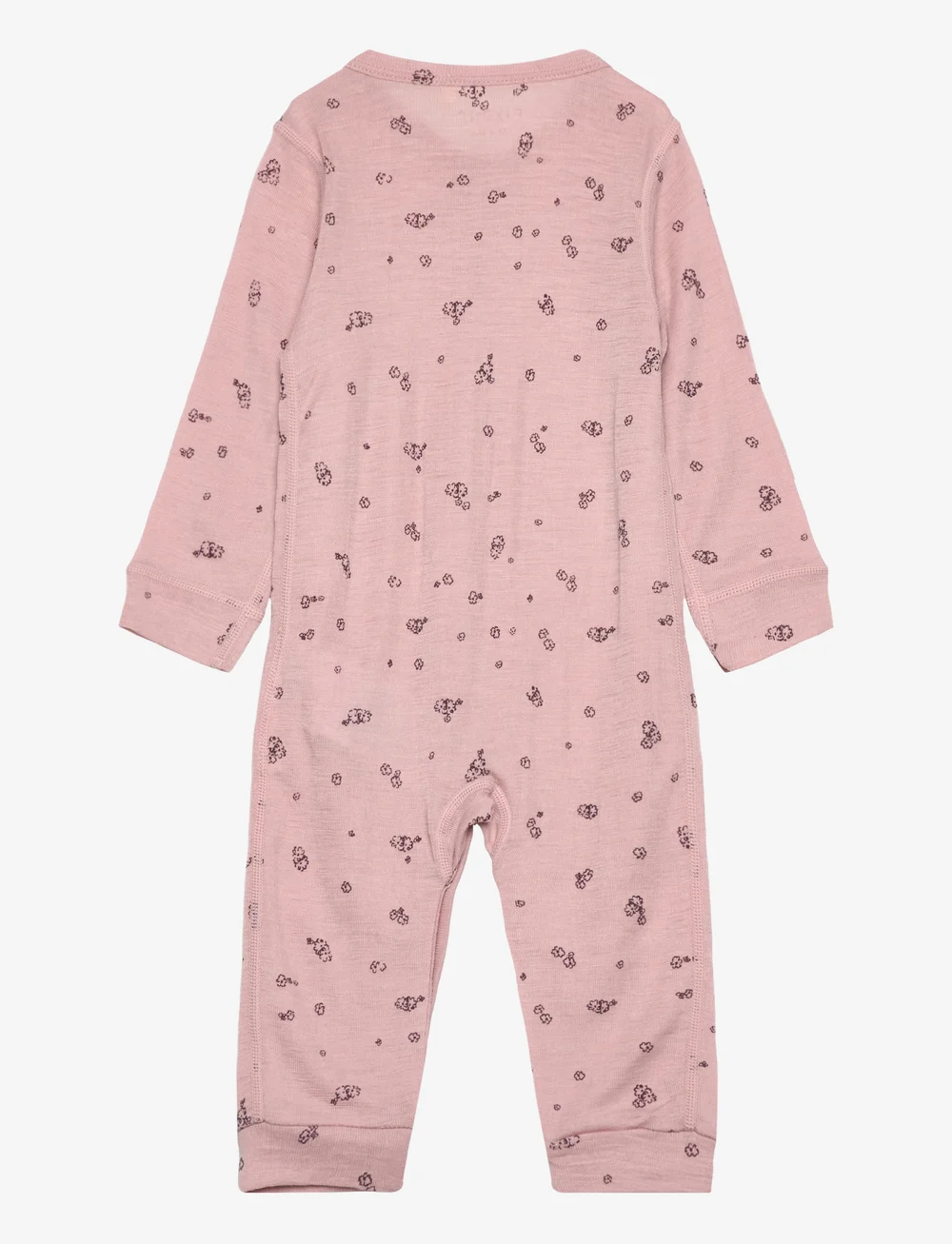 Fixoni - Jumspuit - uldundertøj baby - pale mauve - 1