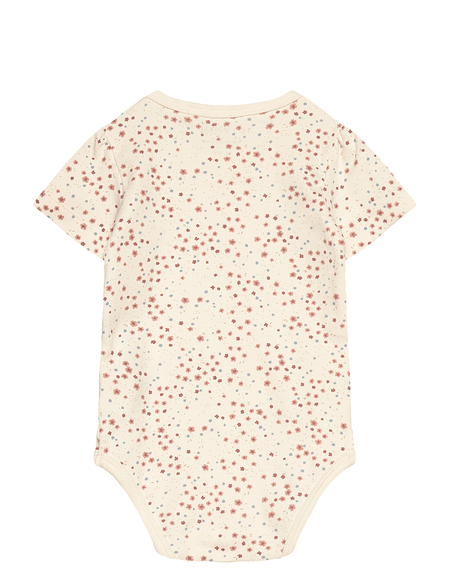 Fixoni - Body SS w.AOP - kurzärmelige bodys - misty rose - 1