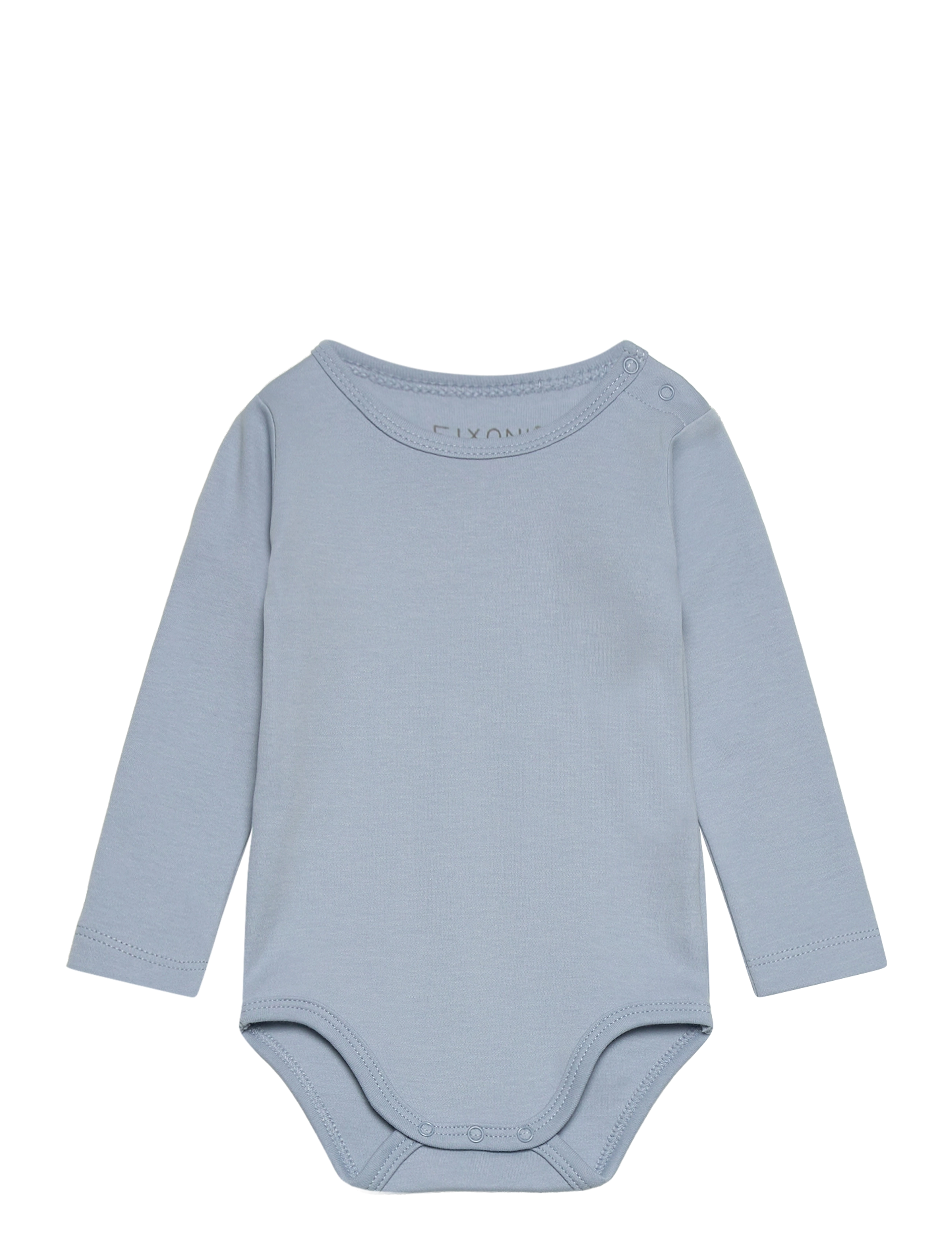 Fixoni Body Ls Solid, 56, Blue, Bodys > Langærmede, Børn