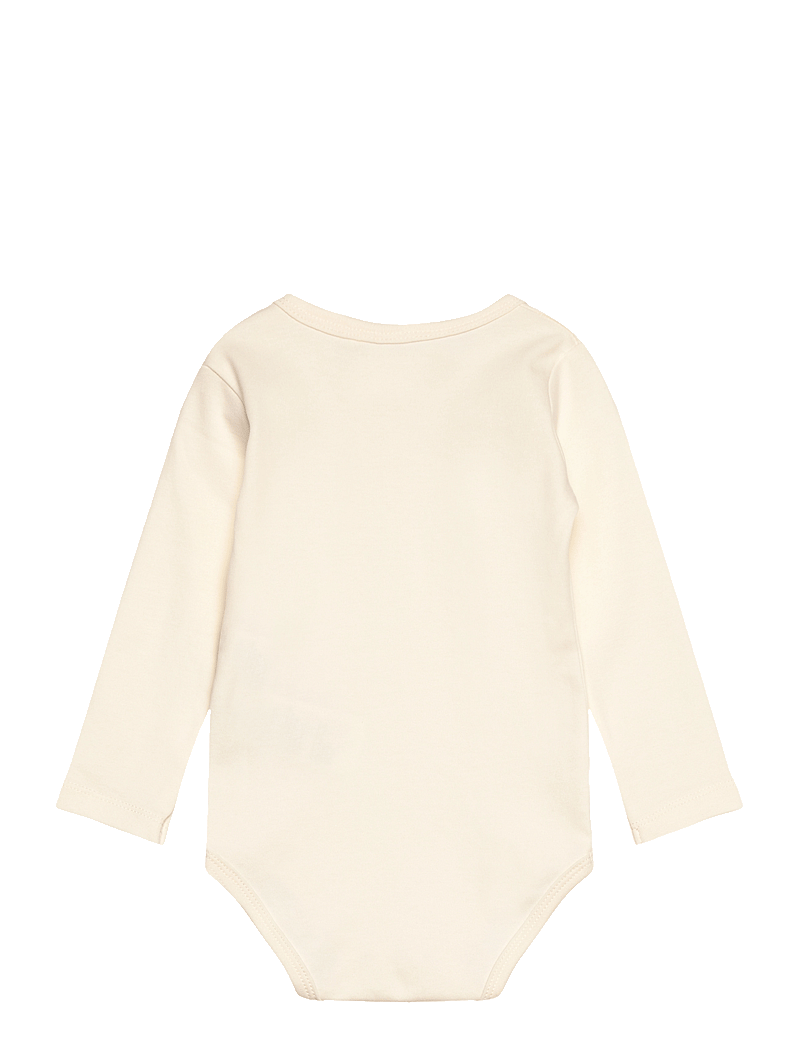 Fixoni - Body LS Solid - långärmade bodies - marshmallow - 1
