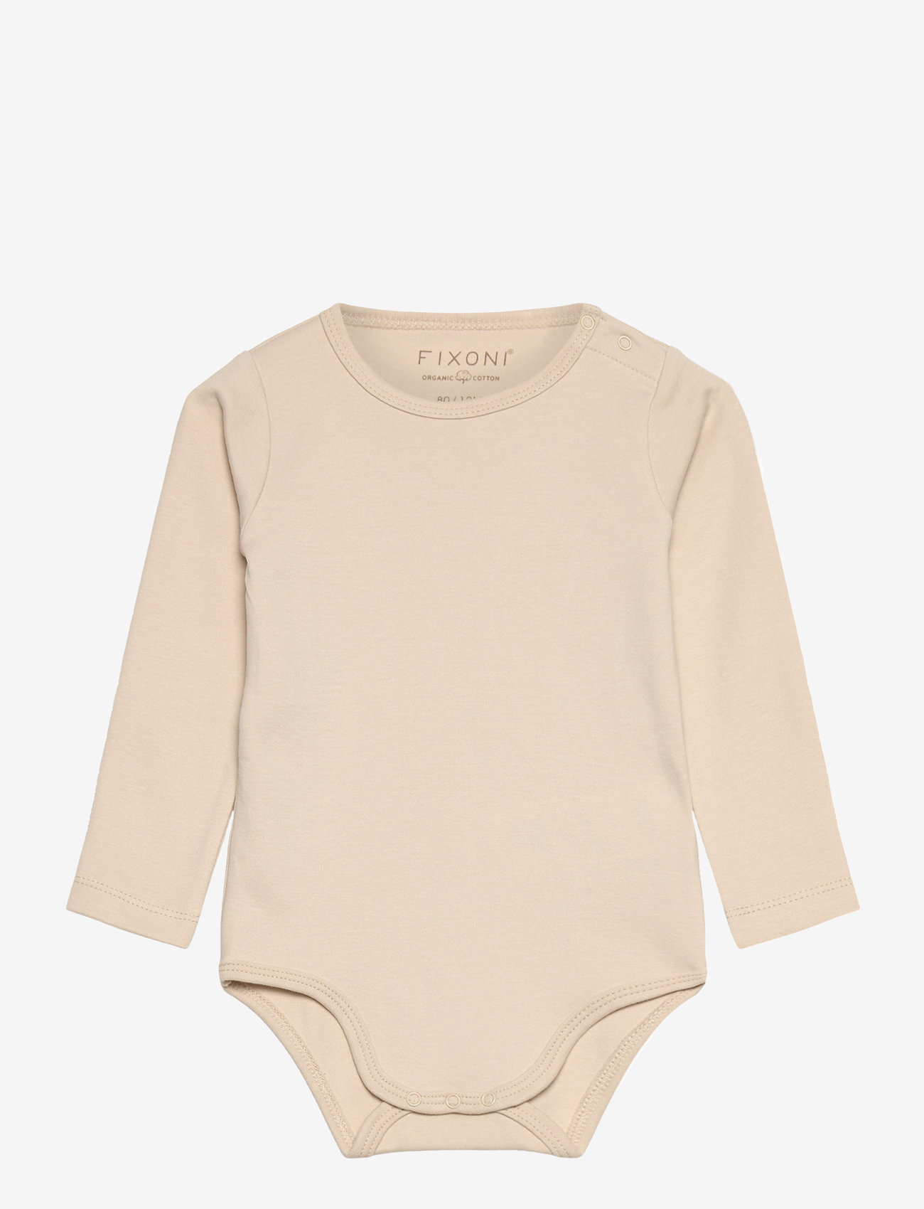Fixoni - Body LS Solid - julegaver under 300kr - oatmeal - 0