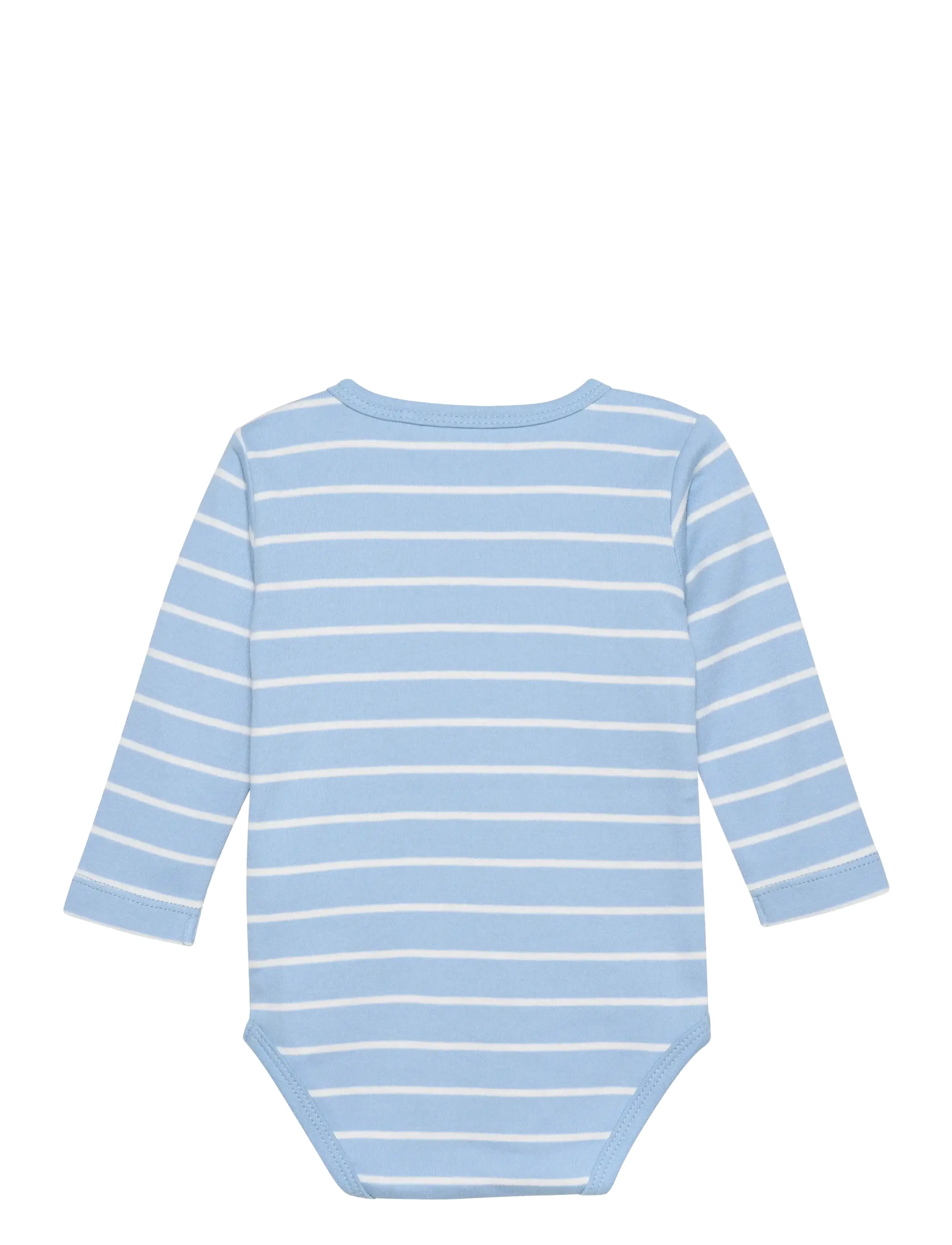 Fixoni - Body LS w. YD stripe - bodies à manches longues - ashley blue - 1