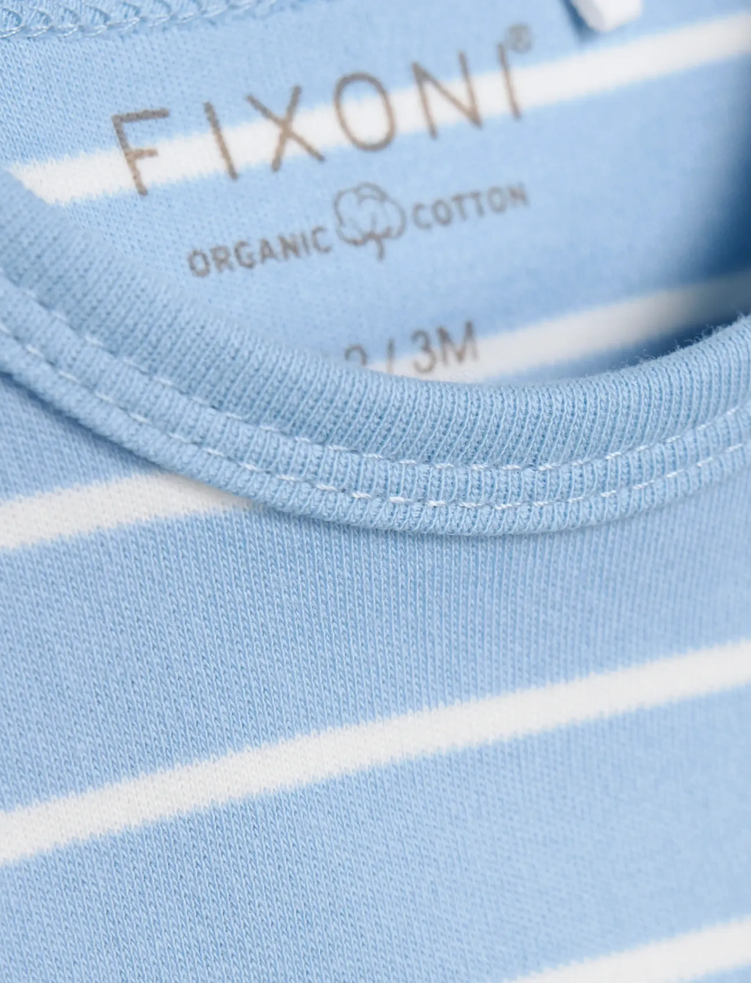 Fixoni - Body LS w. YD stripe - bodies à manches longues - ashley blue - 2