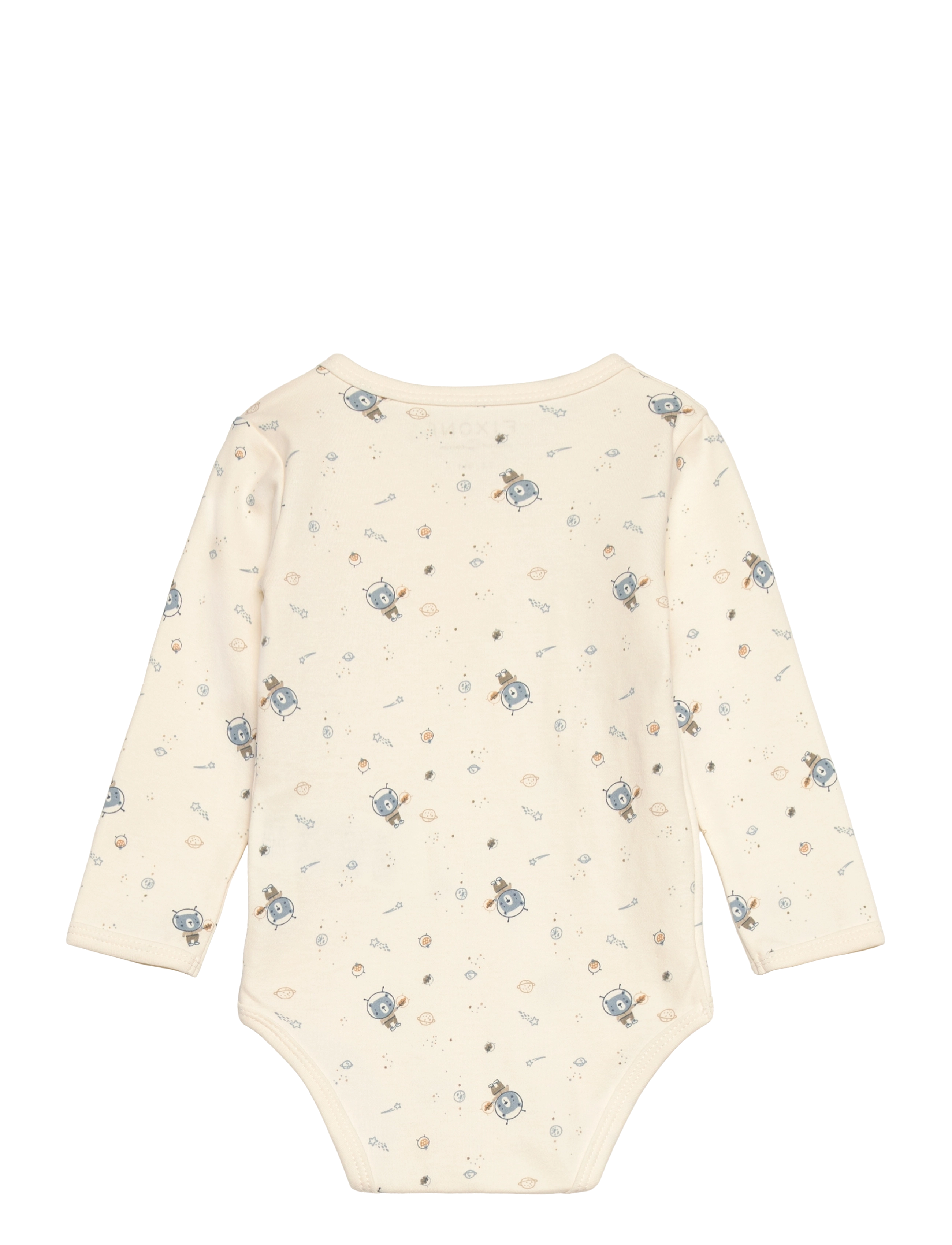 Fixoni - Wrap Body LS w.AOP - shoppa efter ålder - ashley blue - 1