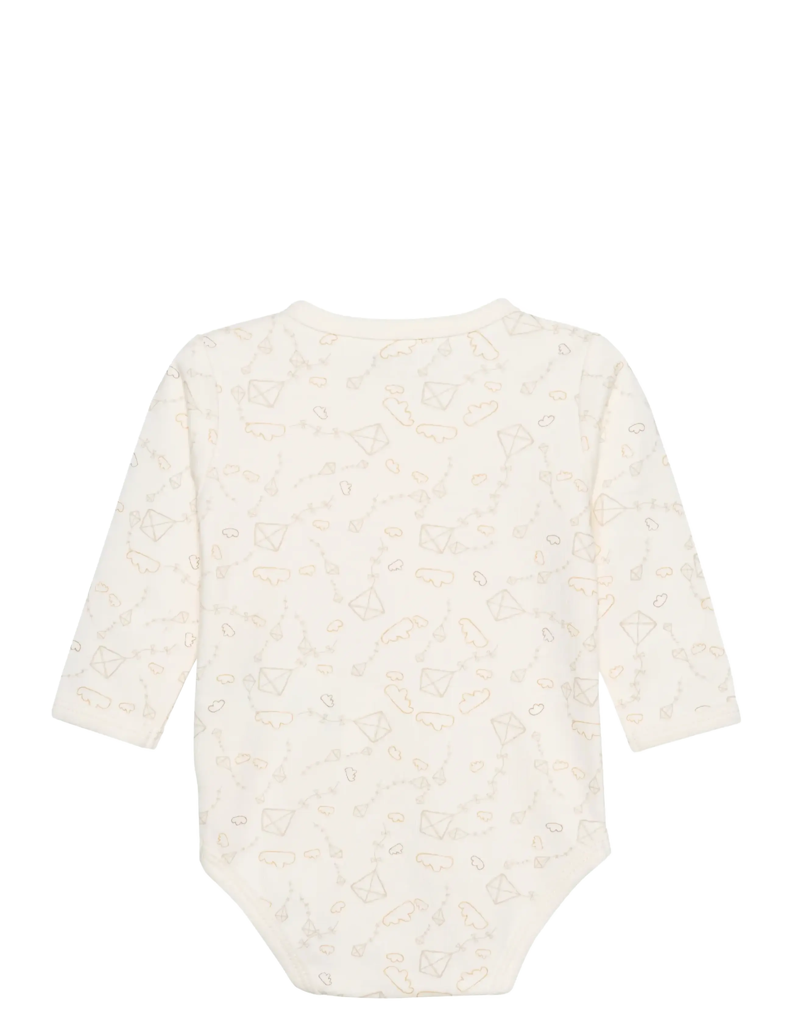 Fixoni - Wrap Body LS w.AOP - shoppa efter ålder - marshmallow - 1