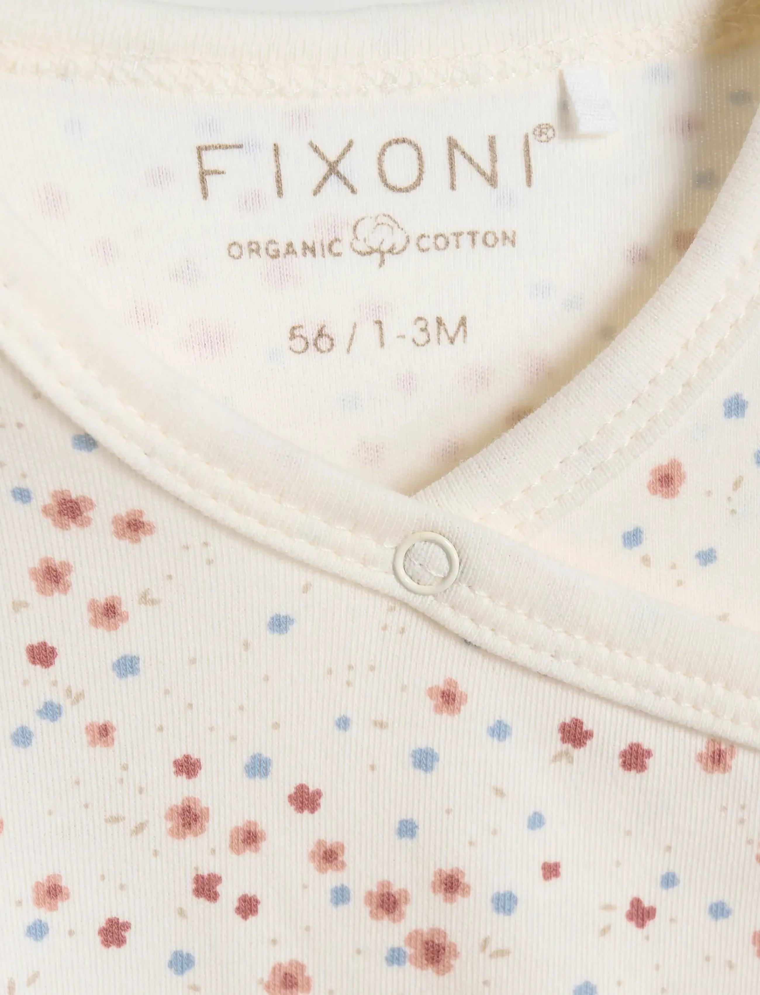 Fixoni - Wrap Body LS w.AOP - shoppa efter ålder - misty rose - 2