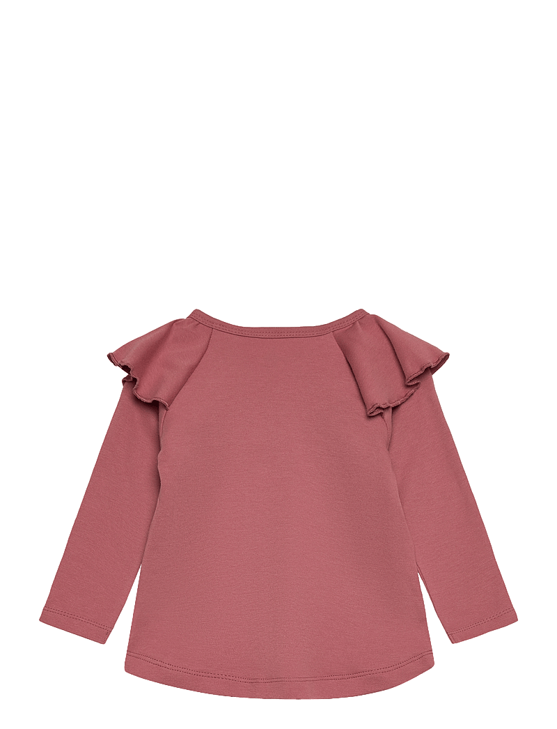 Fixoni - Blouse LS - Girls - langärmelig - withered rose - 1