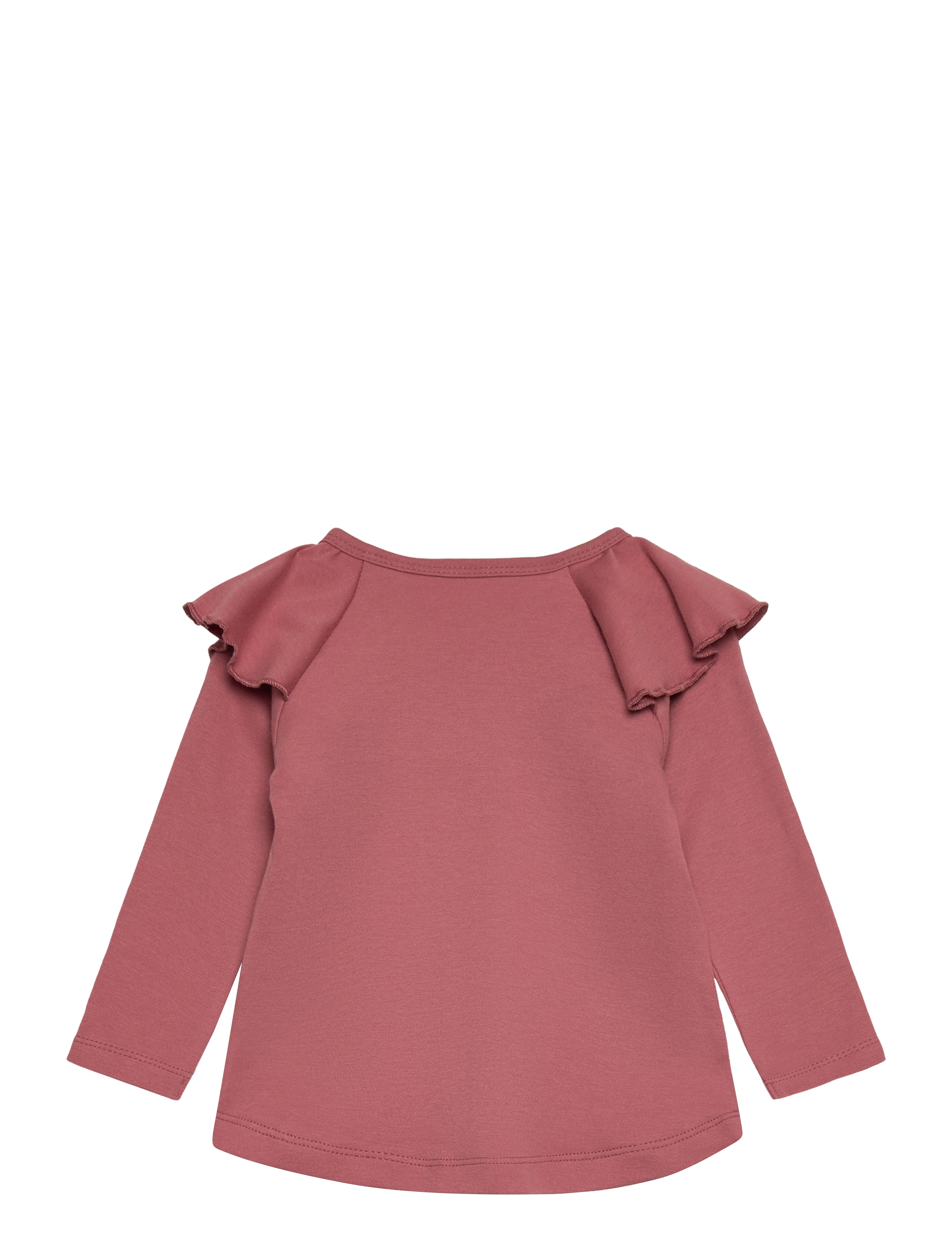 Fixoni - Blouse LS - Girls - langærmede t-shirts - withered rose - 1