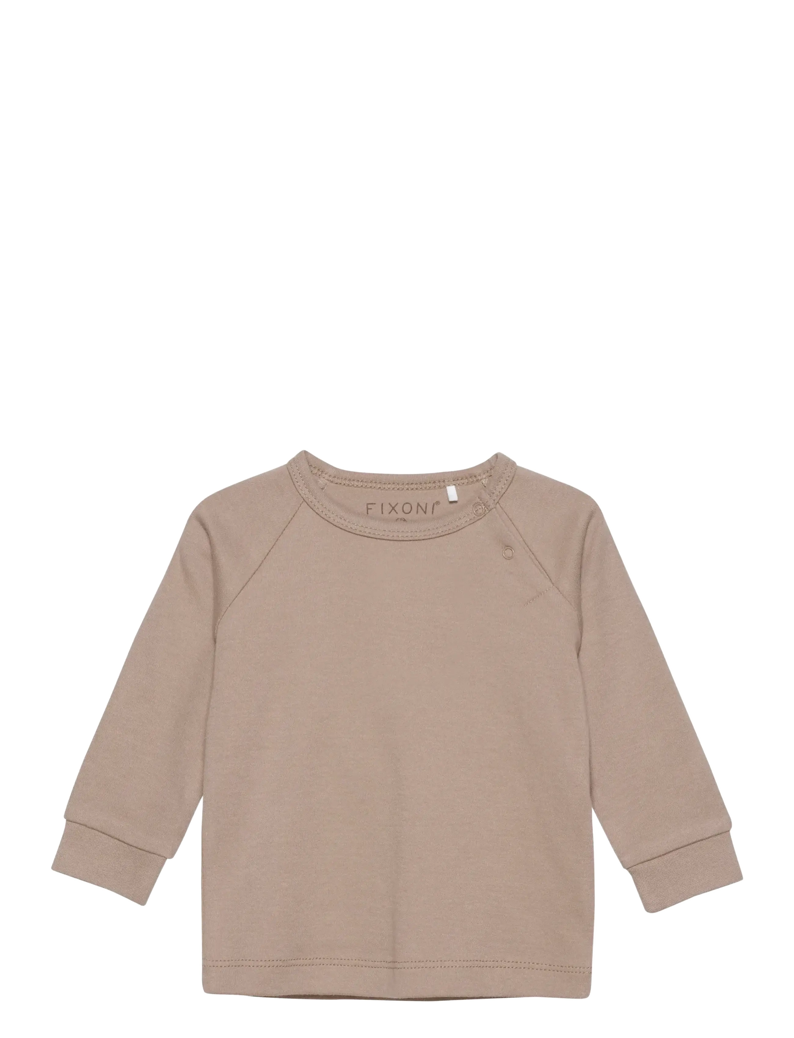 Fixoni Blouse LS - Unisex - Tøj - DUNE / brown