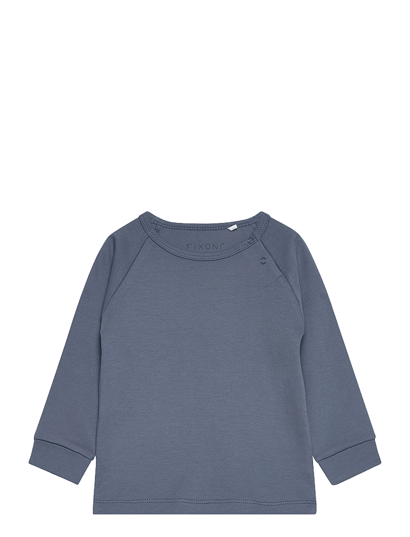 Fixoni - Blouse LS - Boy - sweatshirts - blue fusion - 0