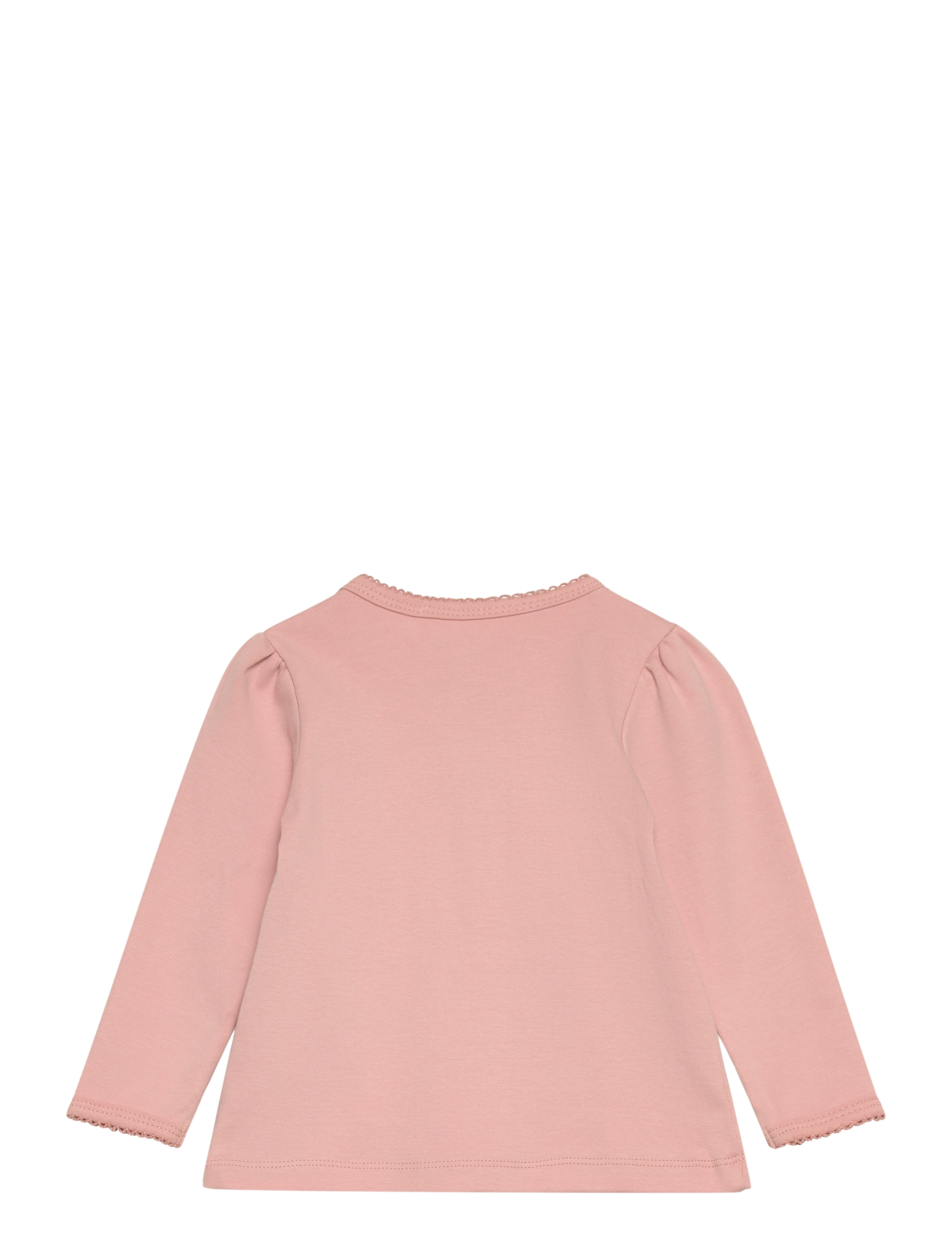 Fixoni - Blouse LS - Solid - pitkähihaiset t-paidat - misty rose - 1