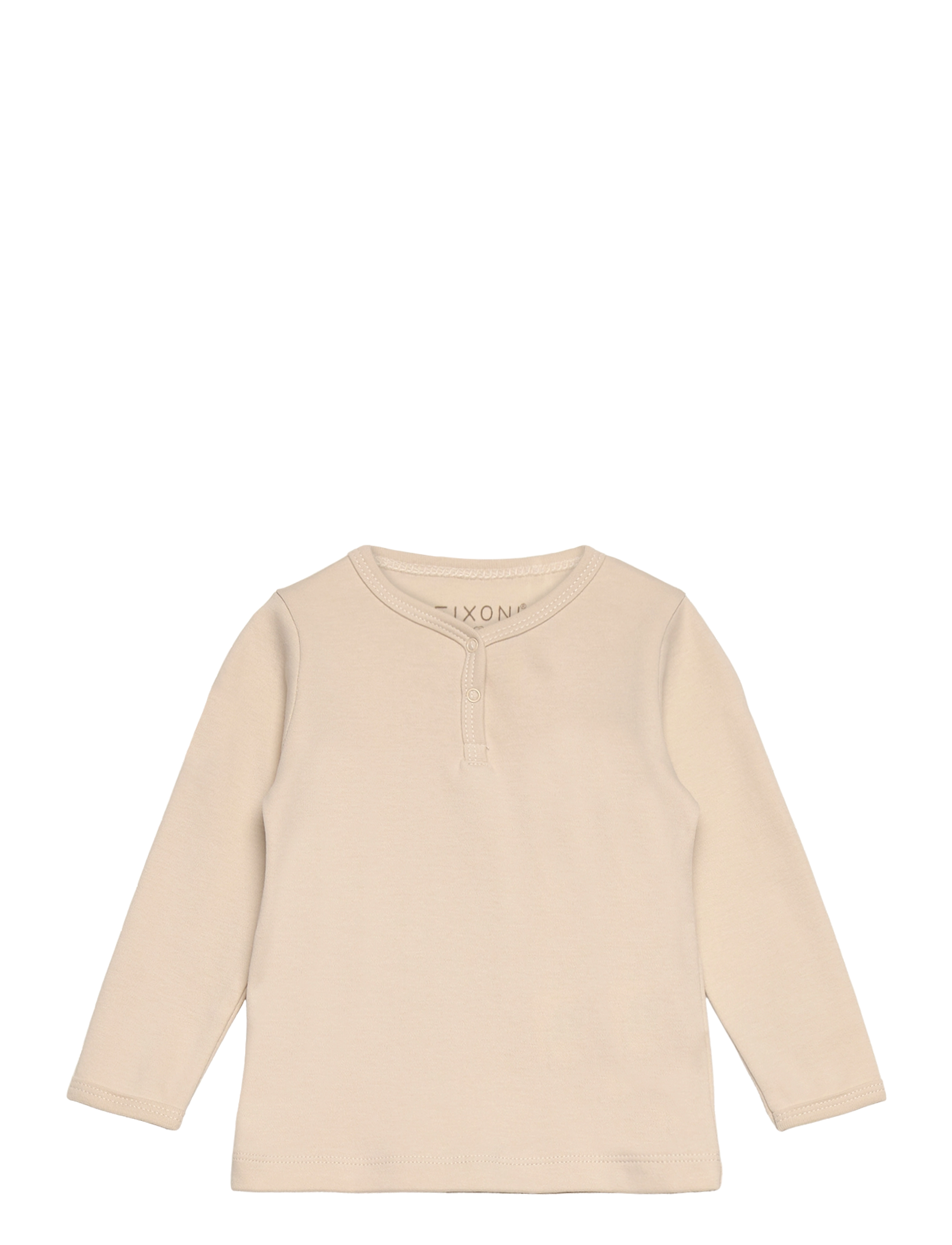 Fixoni Blouse LS - Solid - Fixoni - OATMEAL / cream