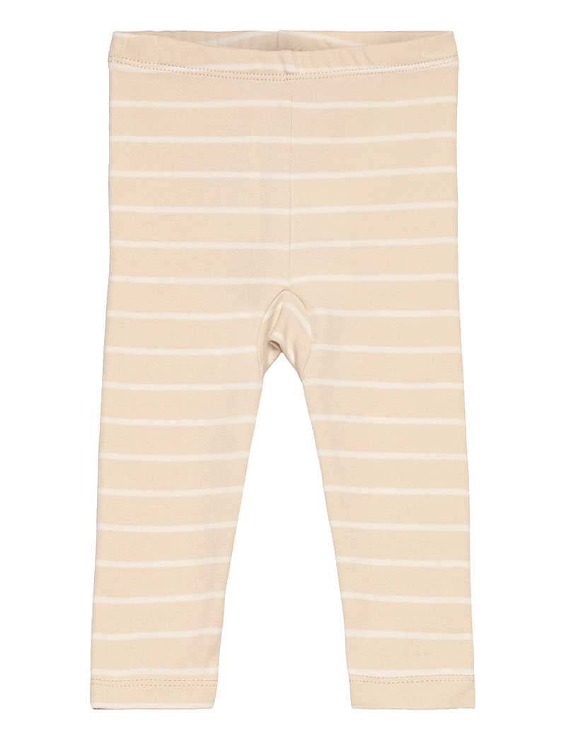 Fixoni - Leggings - Y/D Stripe - leggings - oatmeal - 0