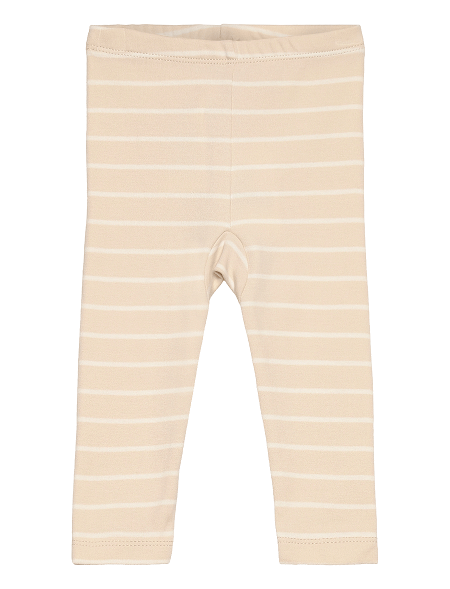 Fixoni - Leggings - Y/D Stripe - leggings - oatmeal - 0