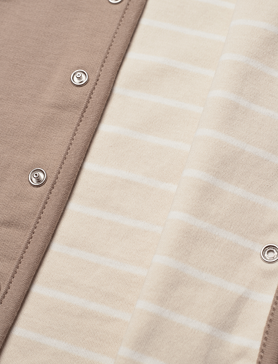 Fixoni - Reversible Cardigan - koftor - dune - 3
