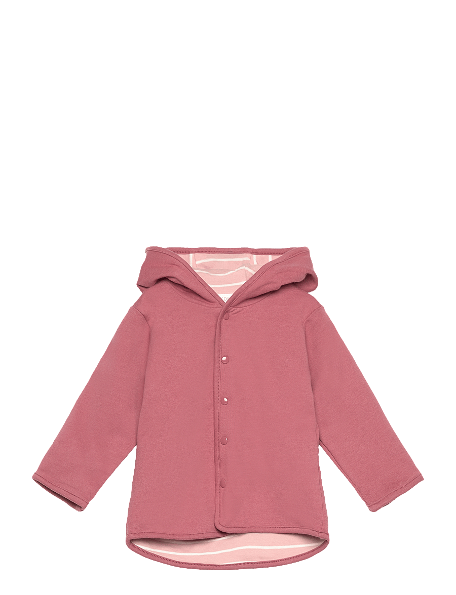 Fixoni - Reversible Cardigan - cardigans - withered rose - 0