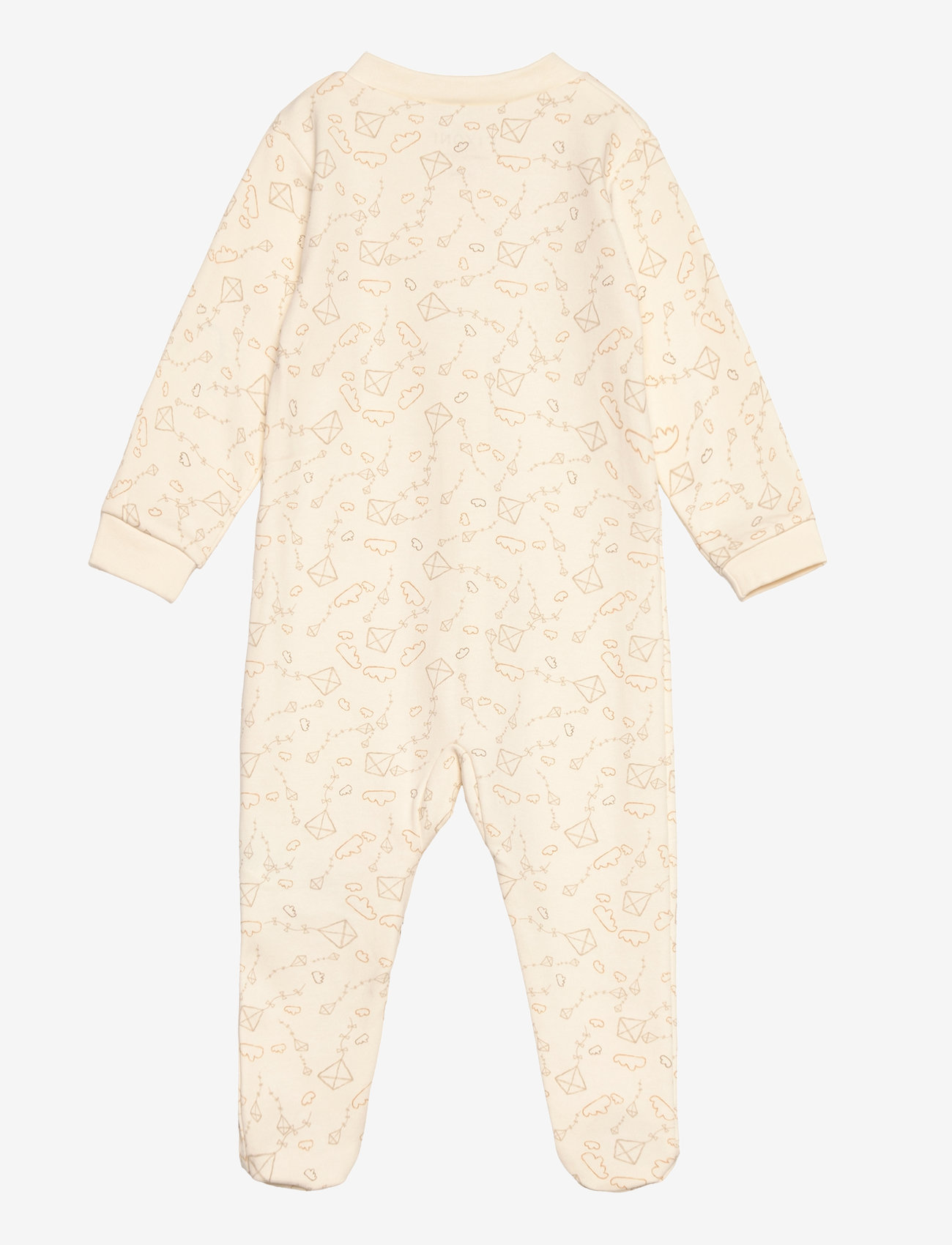 Fixoni - Nightsuit w.zipper a. foot - pajacyki do spania - marshmallow - 1
