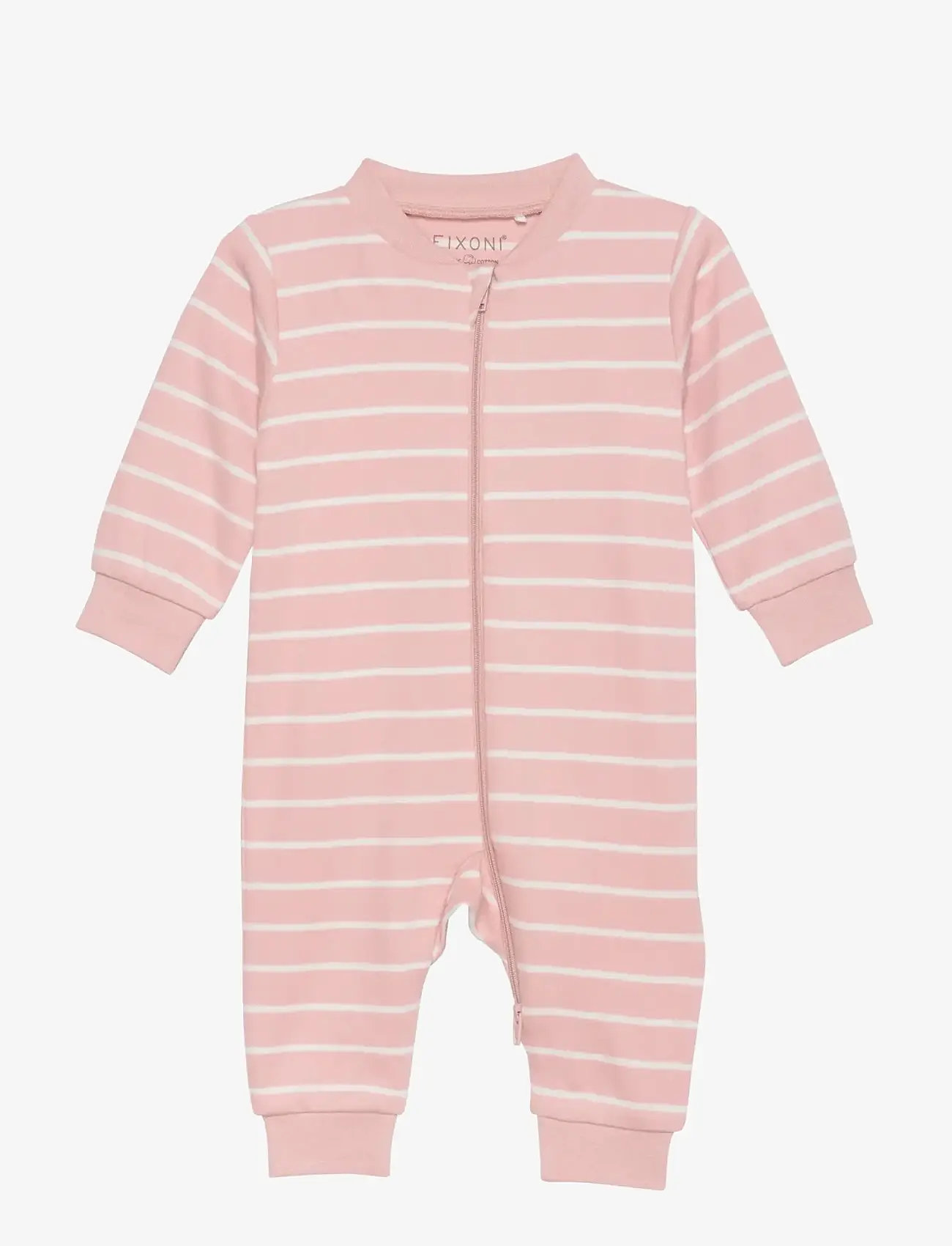Fixoni - Nightsuit w.zipper - magamiskombinesoonid - misty rose - 0
