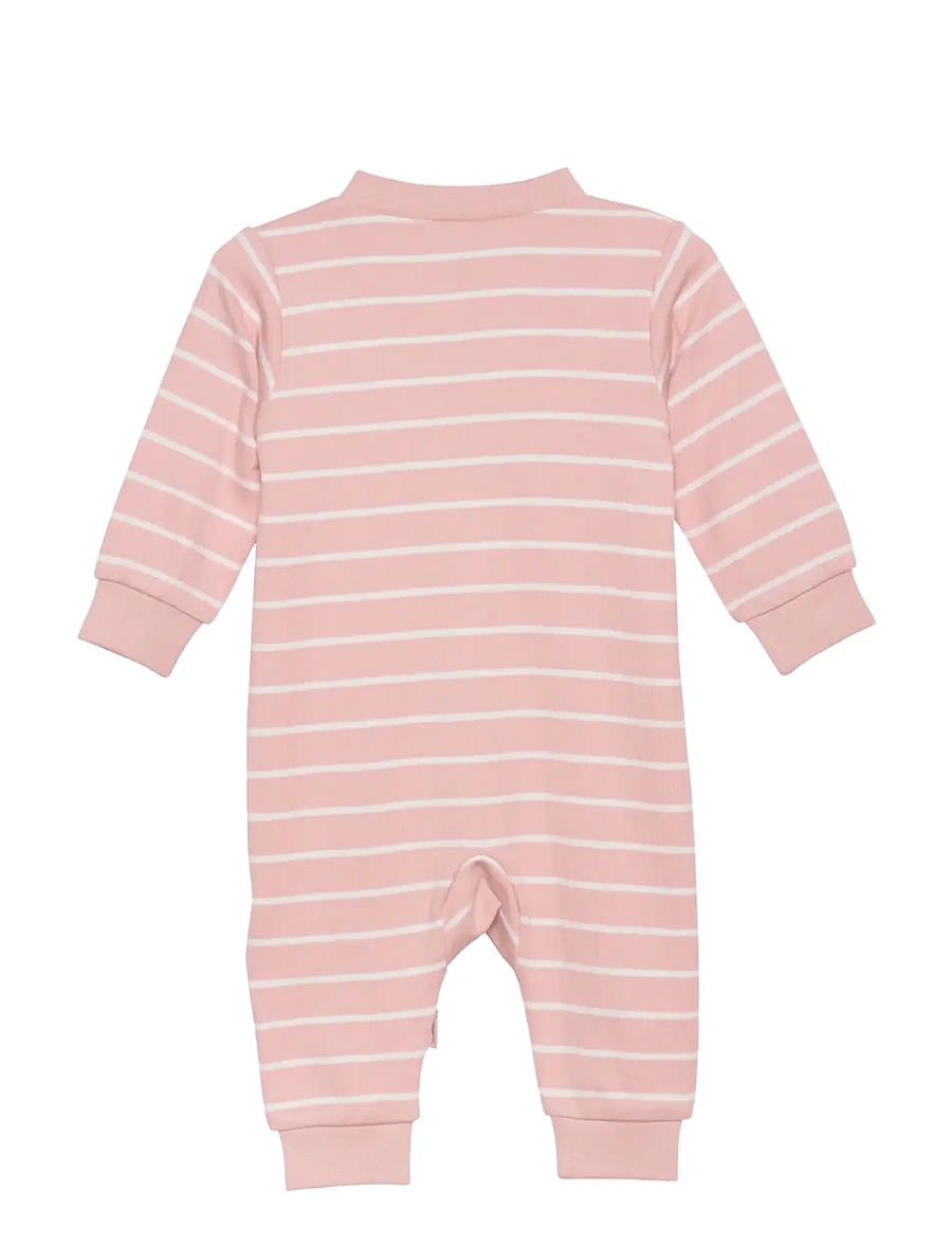 Fixoni - Nightsuit w.zipper - sleeping overalls - misty rose - 1