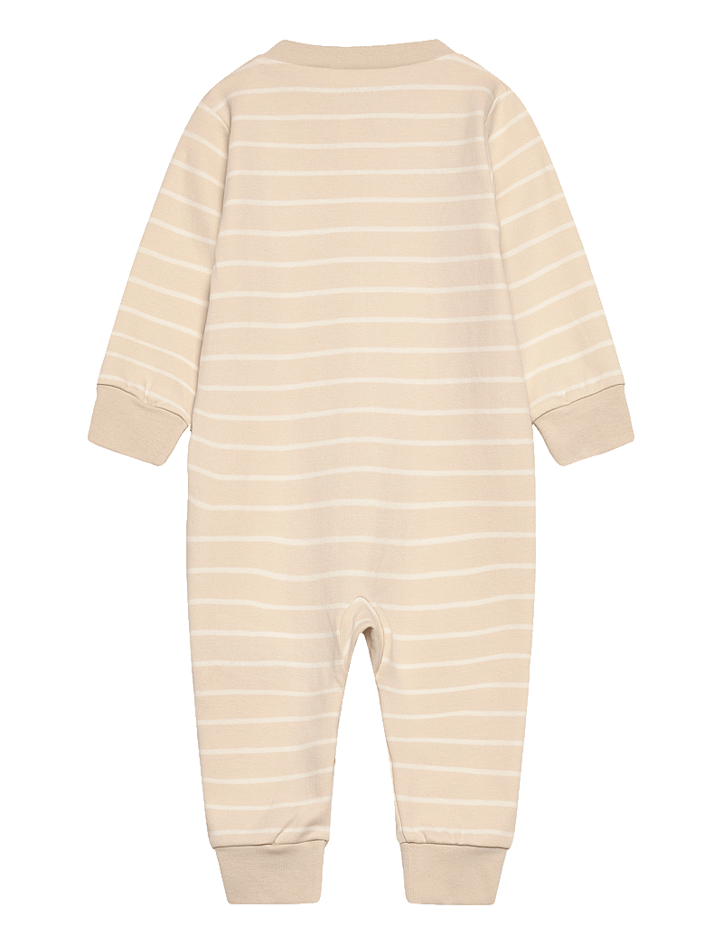 Fixoni - Nightsuit w.zipper - natdragter - oatmeal - 1