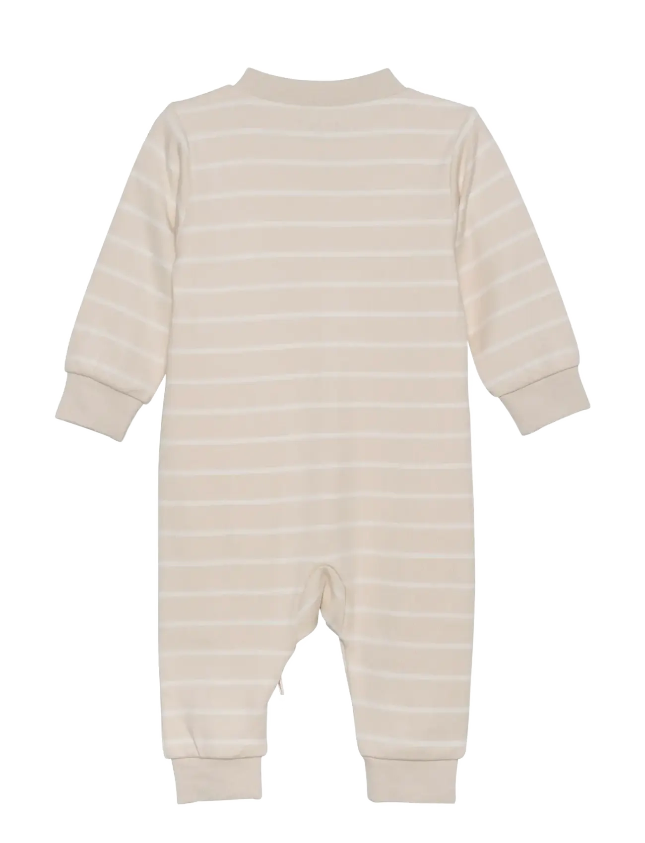 Fixoni - Nightsuit w.zipper - sovoveraller - oatmeal - 1