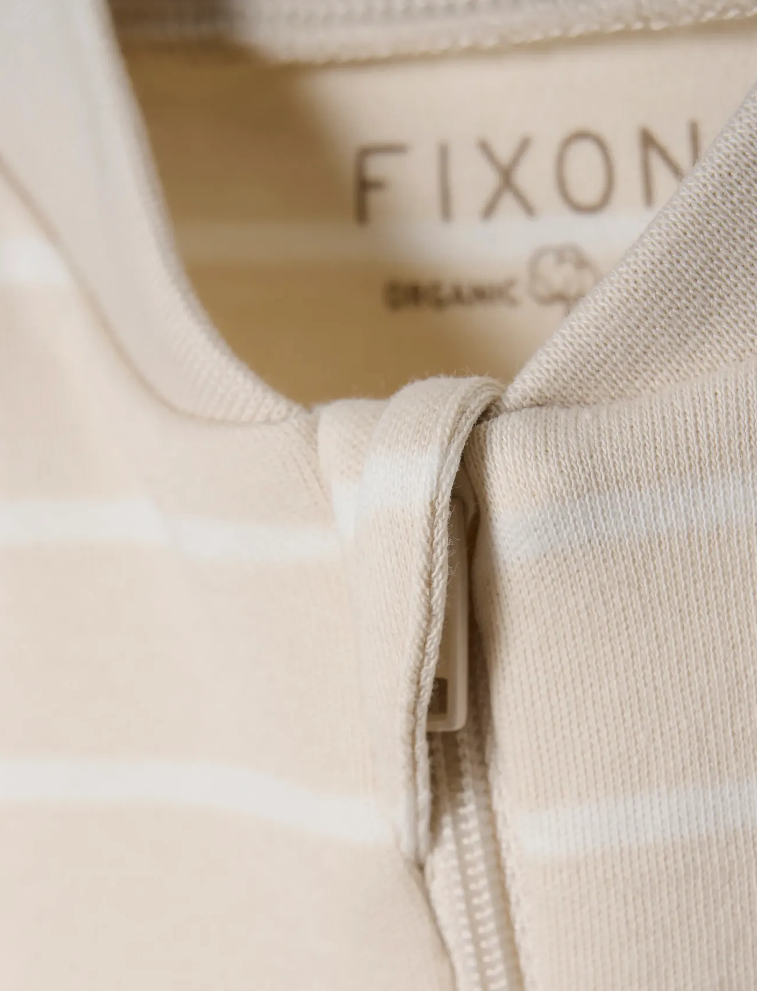 Fixoni - Nightsuit w.zipper - sovoveraller - oatmeal - 2