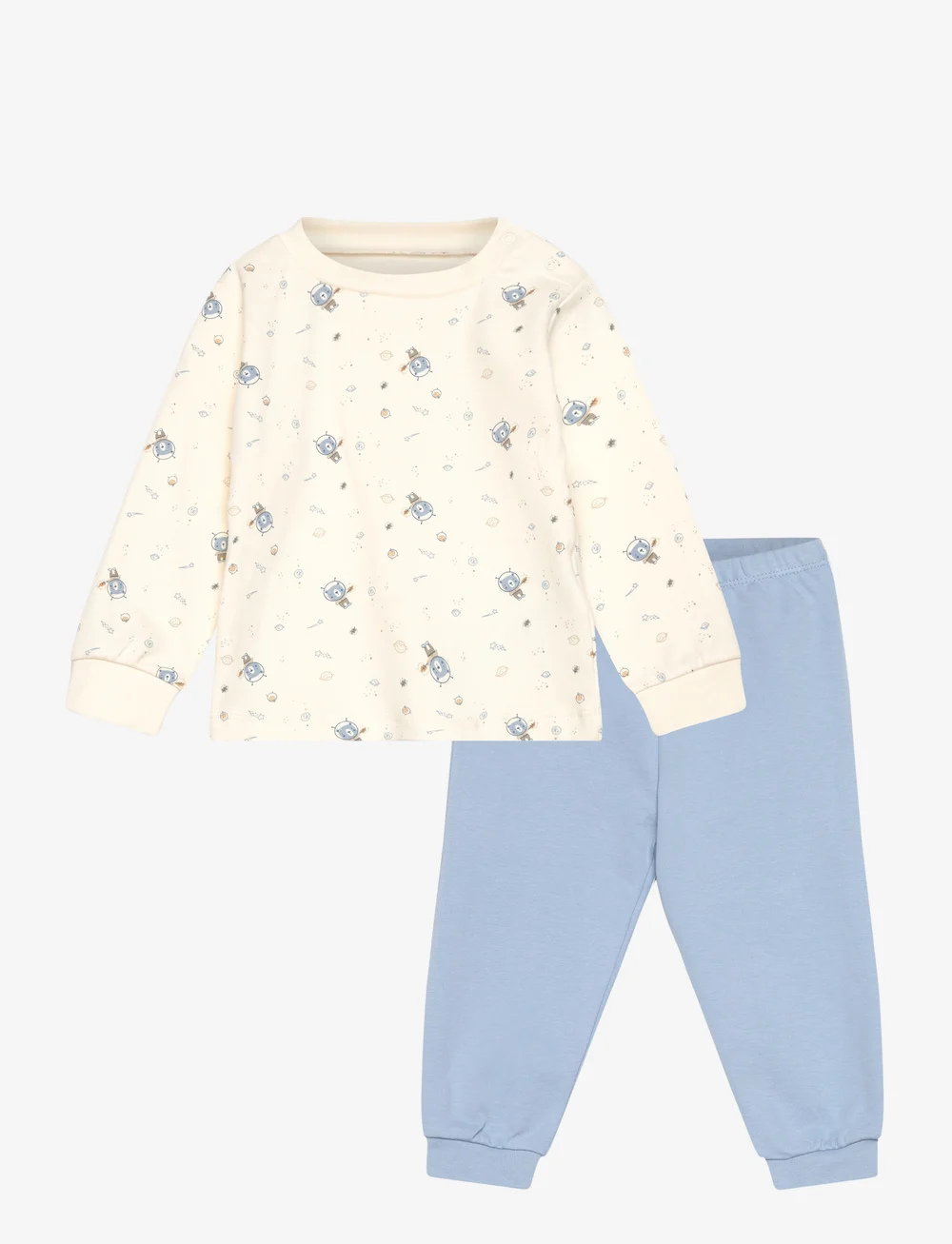 Fixoni - Pyjama Set - pyjamassæt - ashley blue - 0